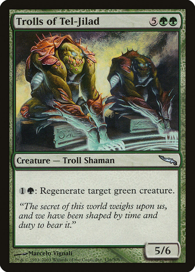 Trolls of Tel-Jilad [Mirrodin] | Grognard Games