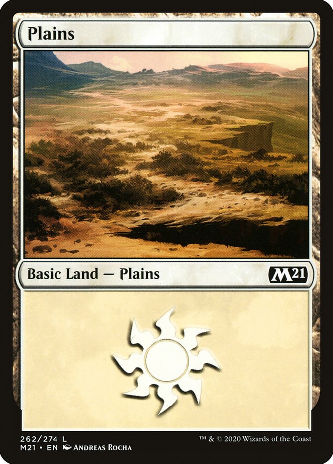 Plains (262) [Core Set 2021] | Grognard Games