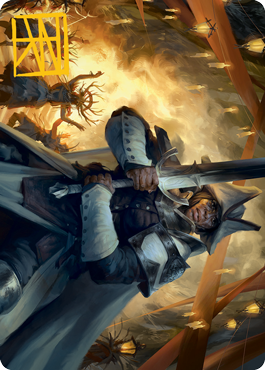 Ritual Guardian Art Card (Gold-Stamped Signature) [Innistrad: Midnight Hunt Art Series] | Grognard Games