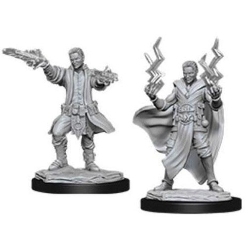 WizKids 900536 NMM Male Human Sorcerer | Grognard Games