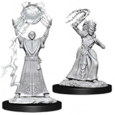 WizKids 900710 NMM Drow Mage & Drow Priestess | Grognard Games