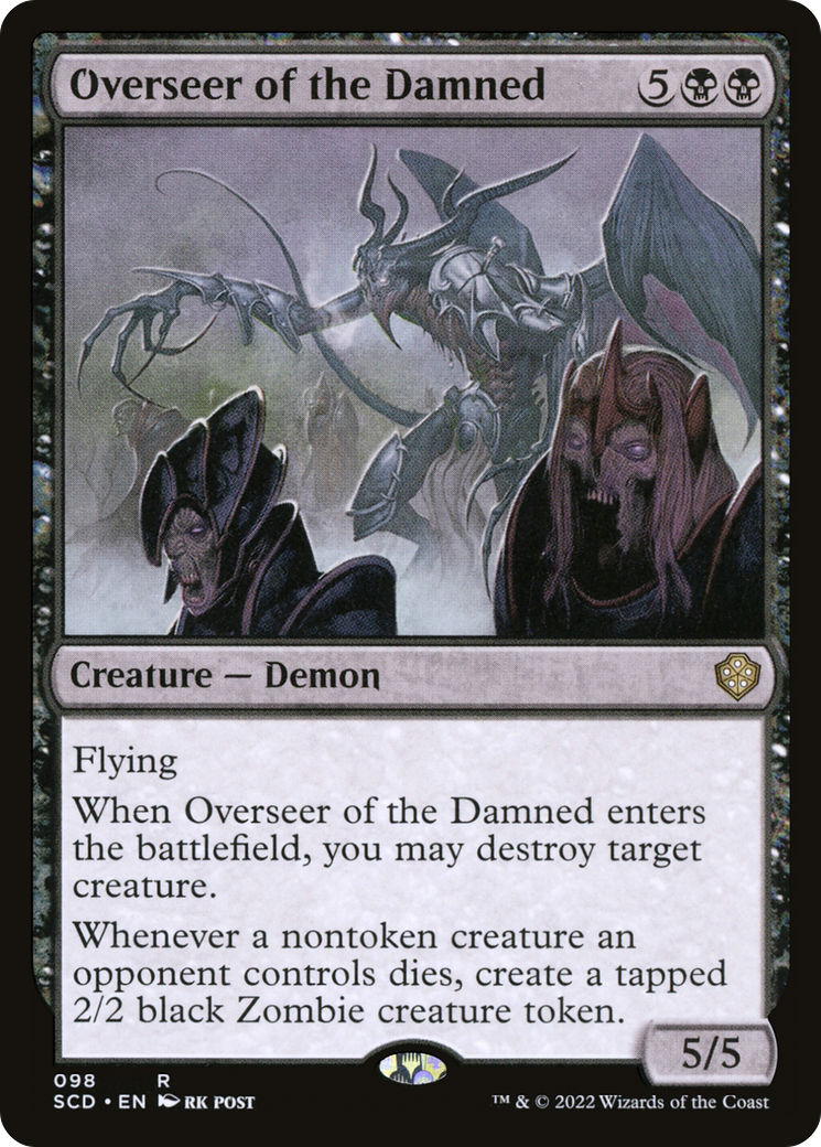 Overseer of the Damned [Starter Commander Decks] | Grognard Games