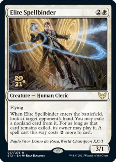 Elite Spellbinder [Strixhaven: School of Mages Prerelease Promos] | Grognard Games