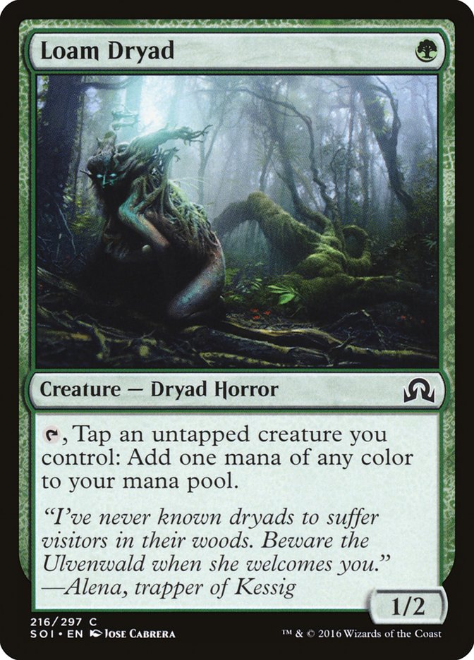 Loam Dryad [Shadows over Innistrad] | Grognard Games