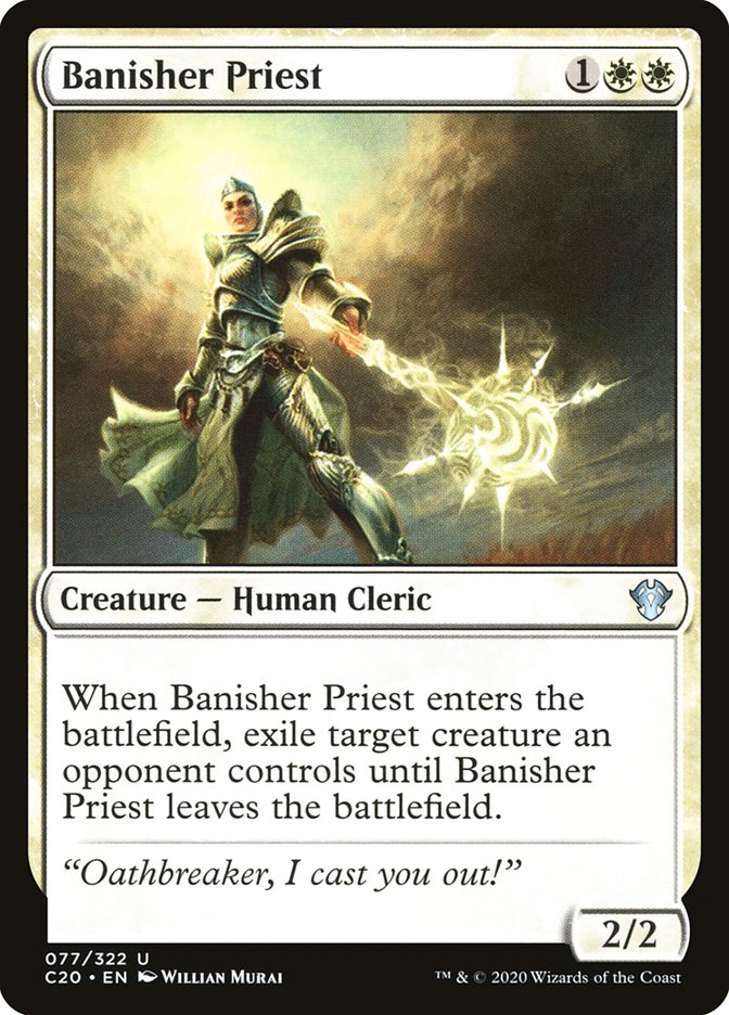 Banisher Priest [Commander 2020] | Grognard Games