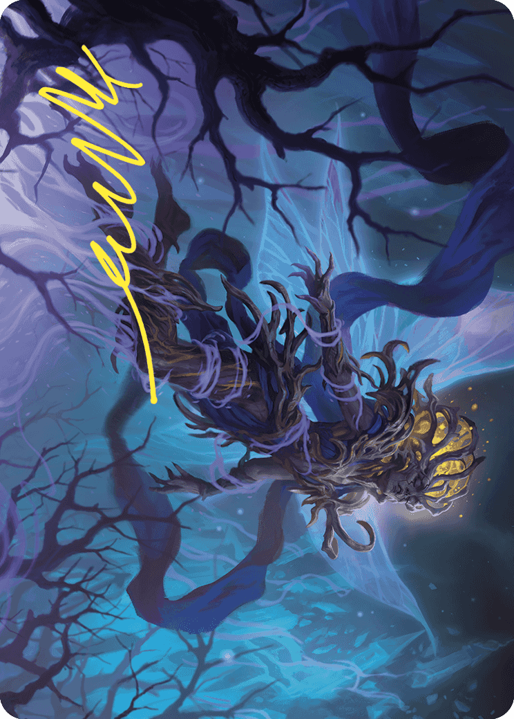 Sleep-Cursed Faerie Art Card (Gold-Stamped Signature) [Wilds of Eldraine Art Series] | Grognard Games
