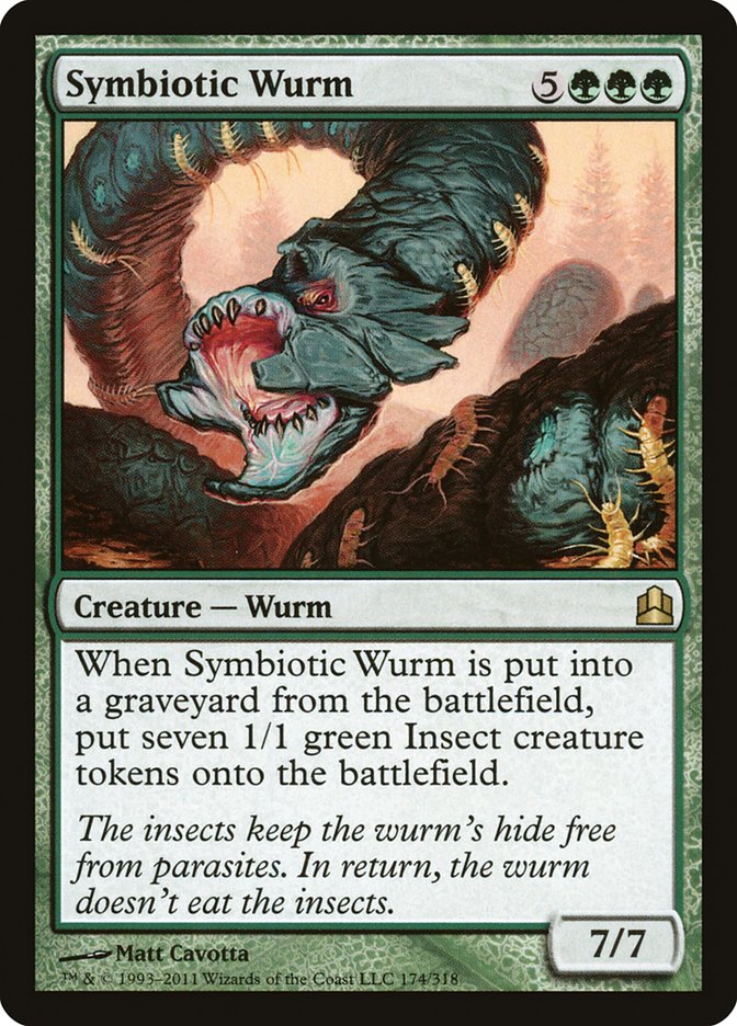 Symbiotic Wurm [Commander 2011] | Grognard Games