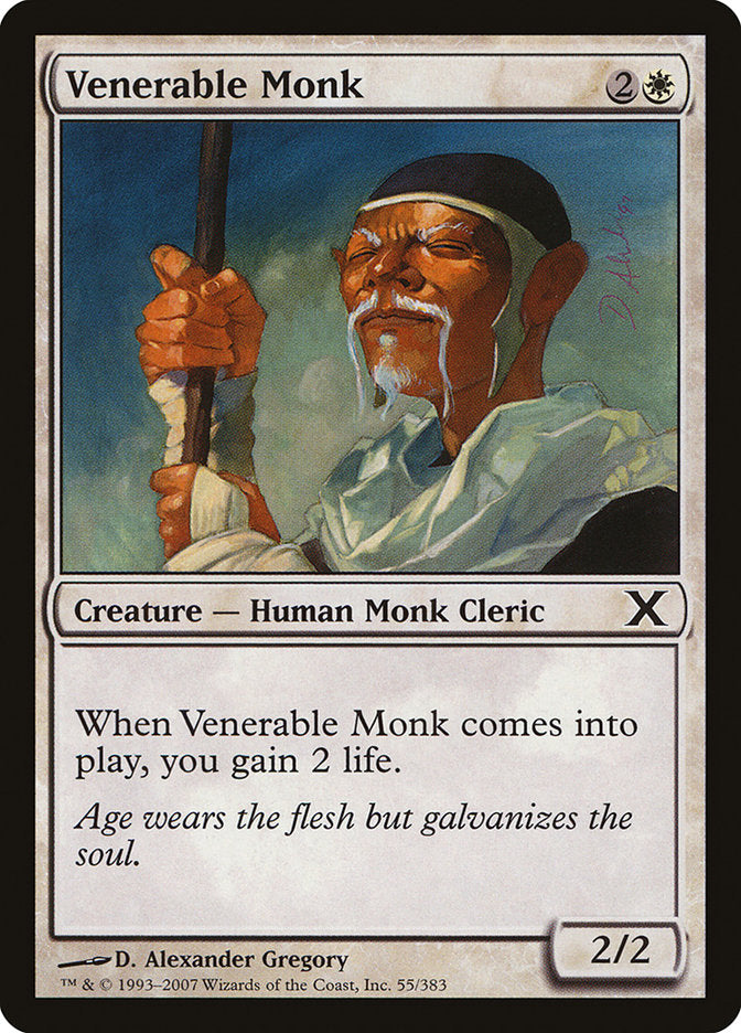 Venerable Monk [Tenth Edition] | Grognard Games