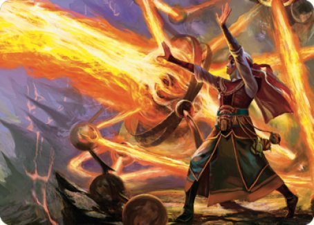Ghitu Amplifier Art Card [Dominaria United Art Series] | Grognard Games