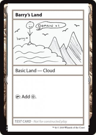 Barry's Land (2021 Edition) [Mystery Booster Playtest Cards] | Grognard Games