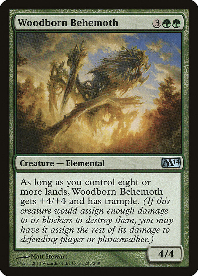 Woodborn Behemoth [Magic 2014] | Grognard Games
