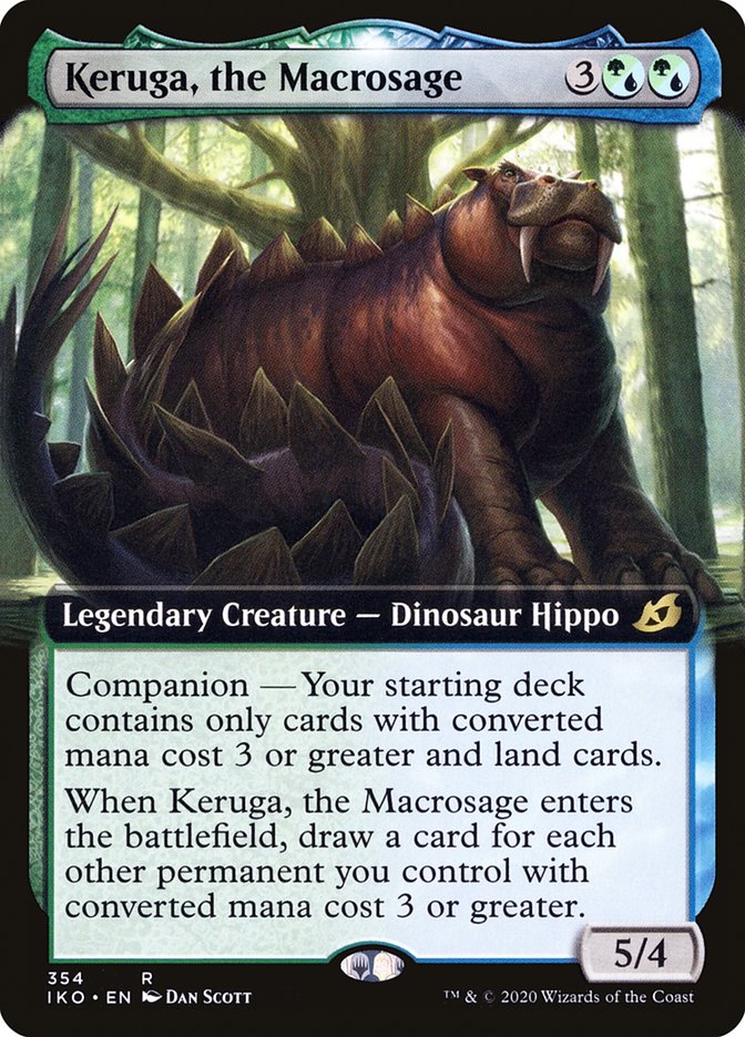 Keruga, the Macrosage (Extended Art) [Ikoria: Lair of Behemoths] | Grognard Games