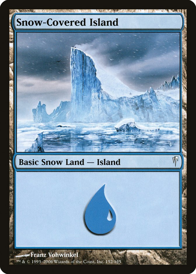Snow-Covered Island [Coldsnap] | Grognard Games