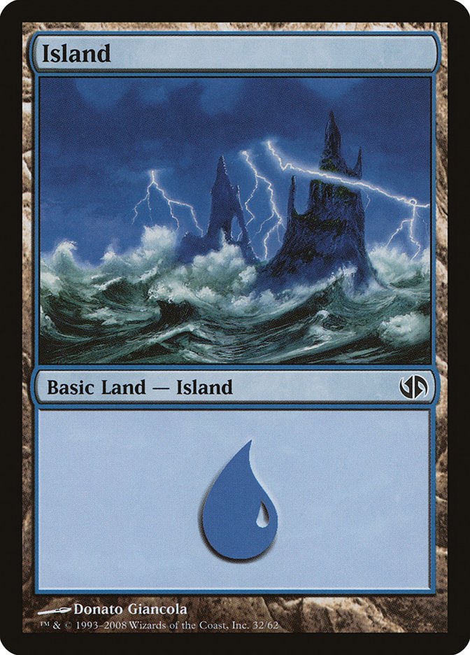 Island (32) [Duel Decks: Jace vs. Chandra] | Grognard Games