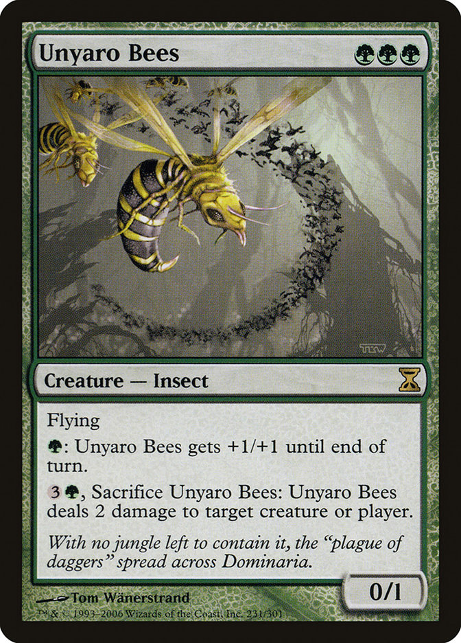Unyaro Bees [Time Spiral] | Grognard Games