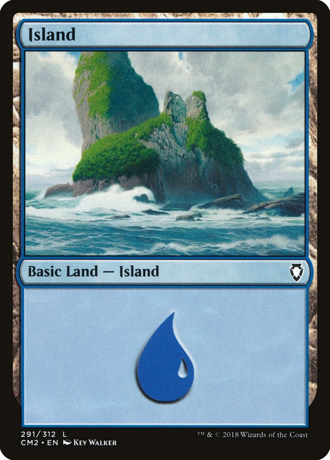 Island (291) [Commander Anthology Volume II] | Grognard Games