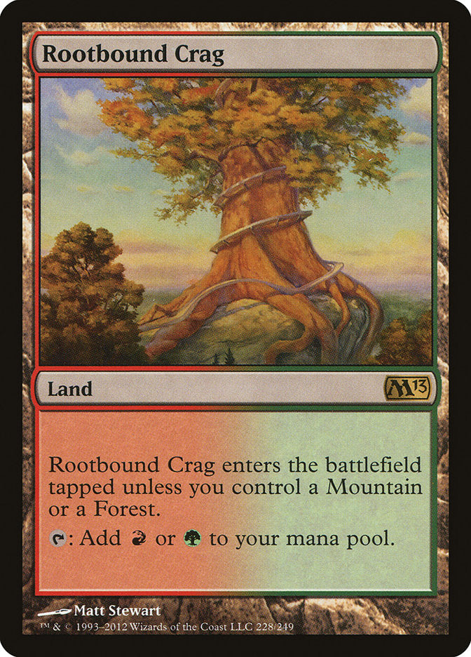 Rootbound Crag [Magic 2013] | Grognard Games