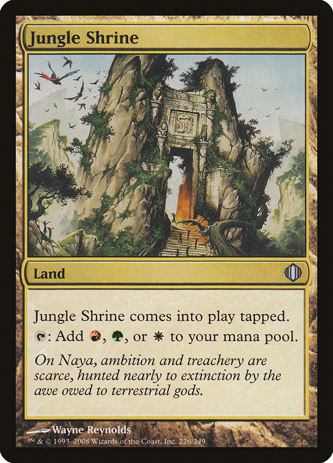 Jungle Shrine [Shards of Alara] | Grognard Games