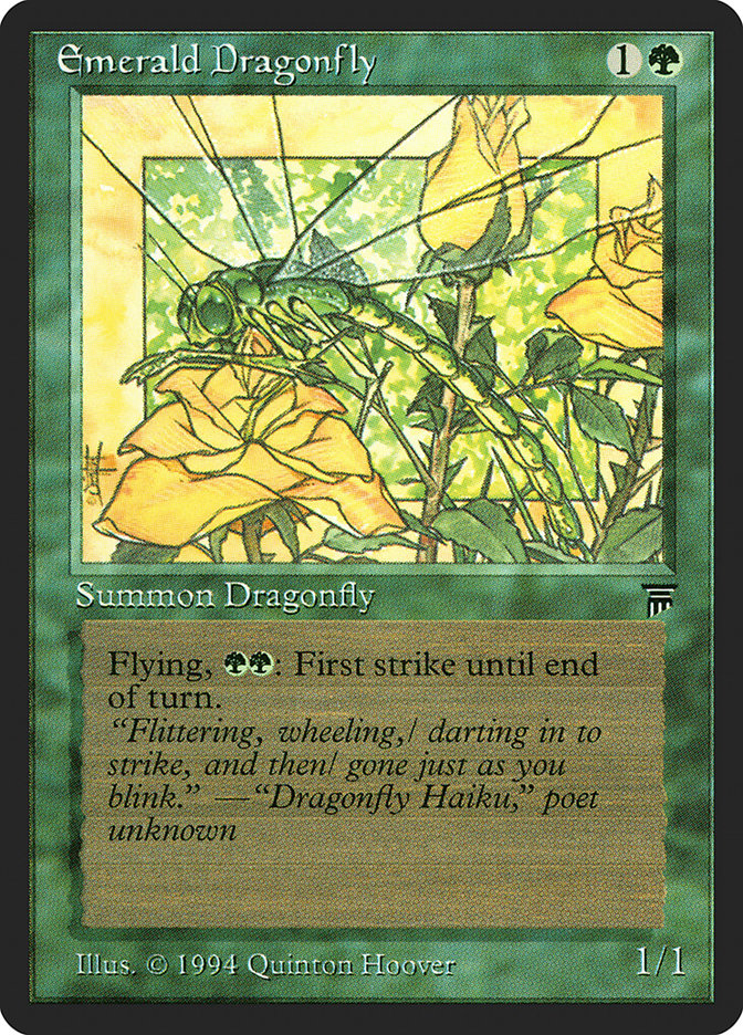 Emerald Dragonfly [Legends] | Grognard Games