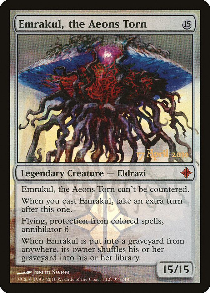 Emrakul, the Aeons Torn [Rise of the Eldrazi Prerelease Promos] | Grognard Games