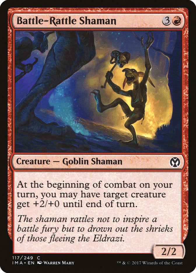 Battle-Rattle Shaman [Iconic Masters] | Grognard Games