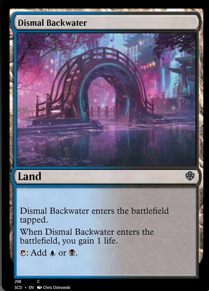 Dismal Backwater [Starter Commander Decks] | Grognard Games