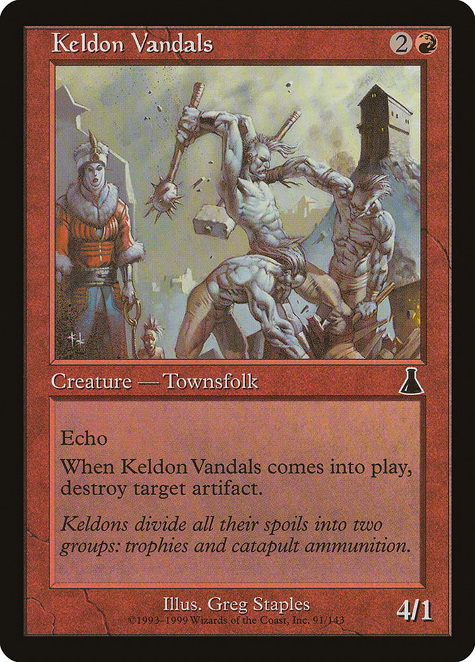 Keldon Vandals [Urza's Destiny] | Grognard Games