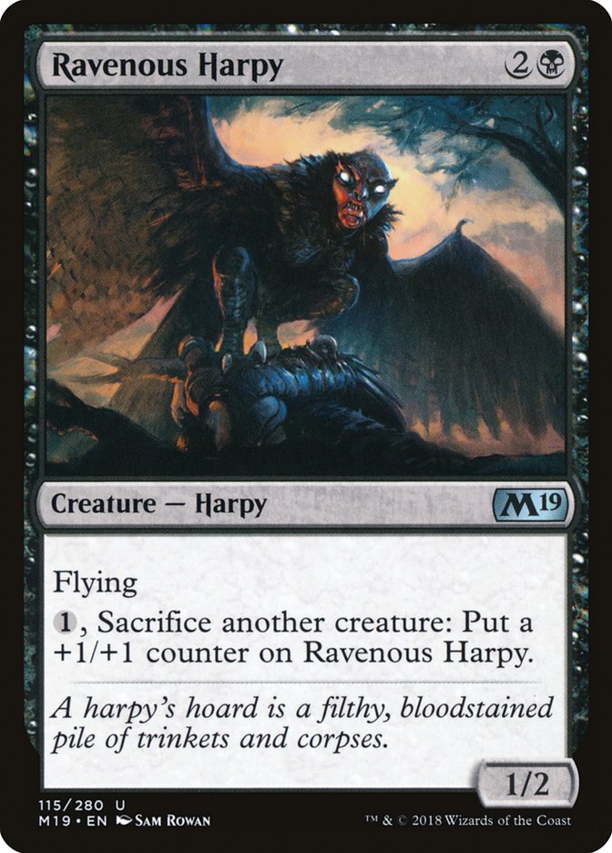 Ravenous Harpy [Core Set 2019] | Grognard Games