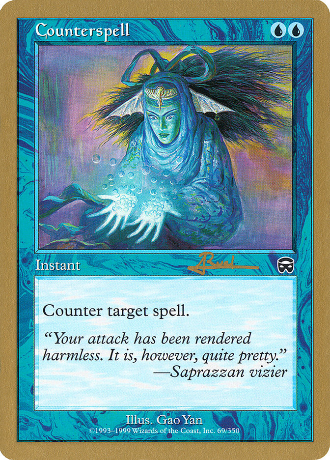 Counterspell (Antoine Ruel) (MMQ) [World Championship Decks 2001] | Grognard Games