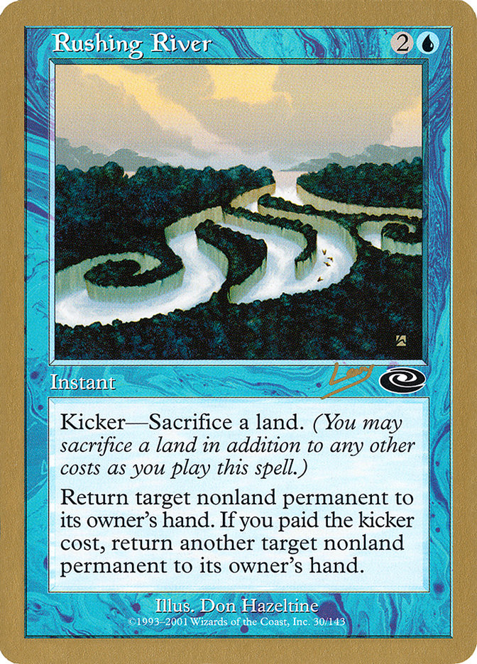 Rushing River (Raphael Levy) [World Championship Decks 2002] | Grognard Games