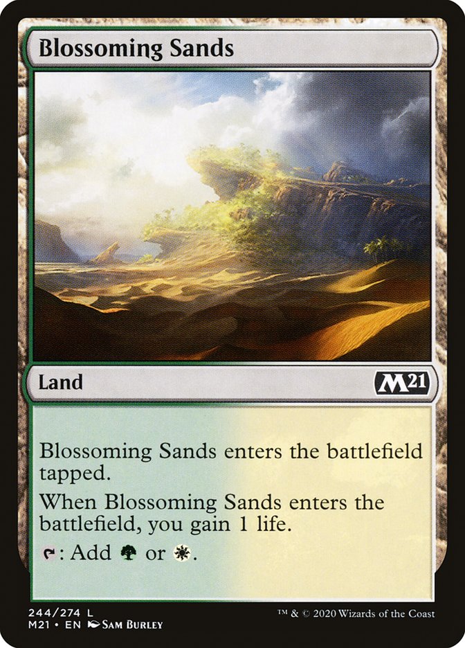 Blossoming Sands [Core Set 2021] | Grognard Games