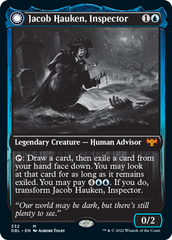 Jacob Hauken, Inspector // Hauken's Insight [Innistrad: Double Feature] | Grognard Games