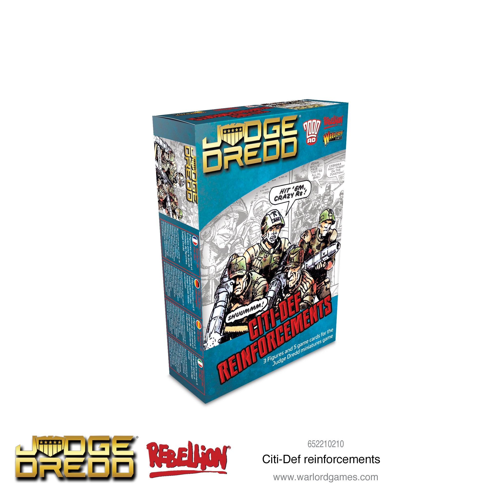 Judge Dredd: City-Def Reinforcements | Grognard Games