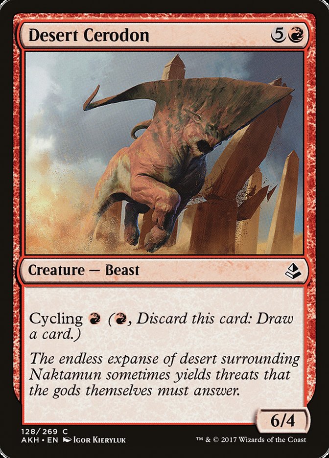 Desert Cerodon [Amonkhet] | Grognard Games