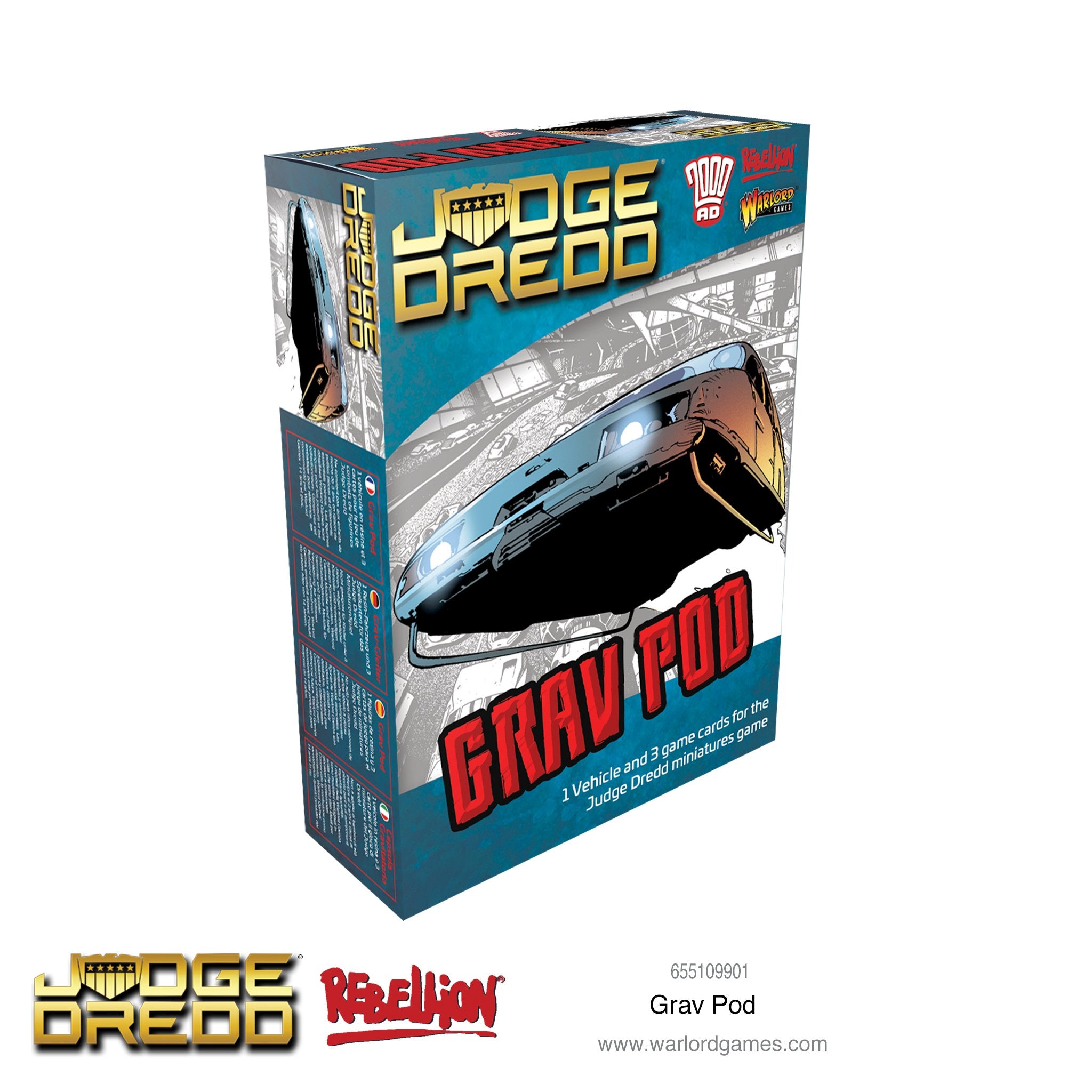 Judge Dredd: Grav-Pod | Grognard Games