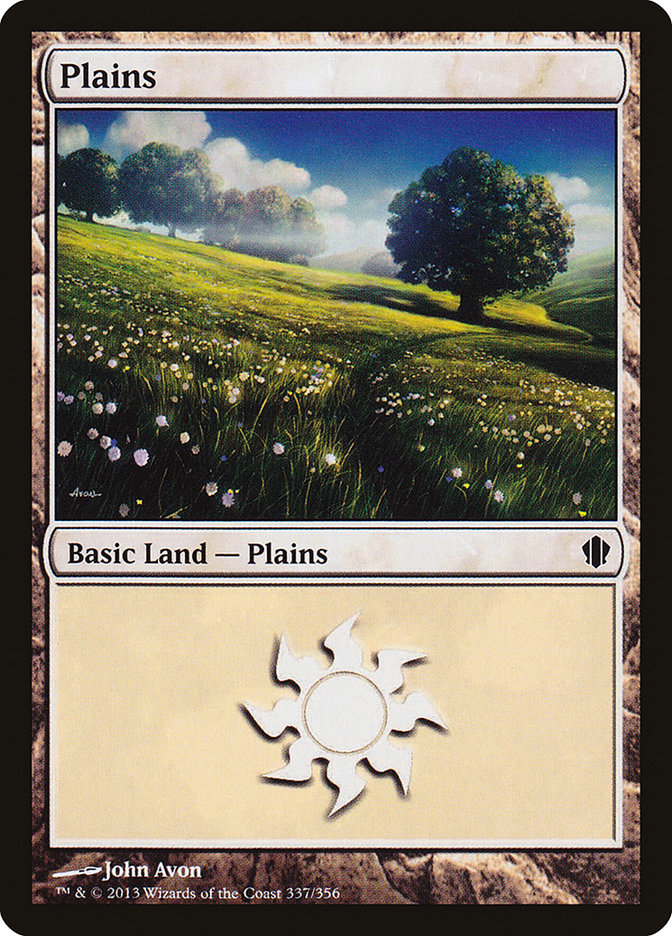 Plains (337) [Commander 2013] | Grognard Games