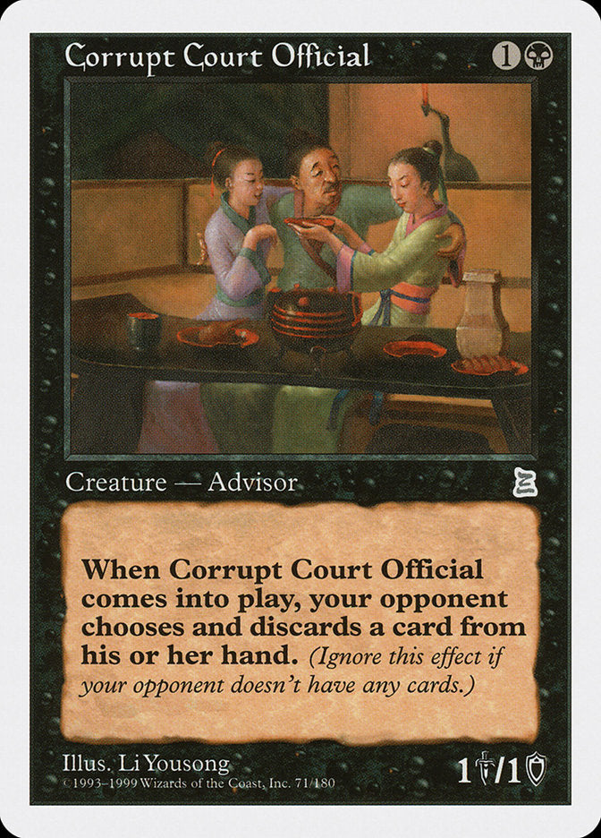 Corrupt Court Official [Portal Three Kingdoms] | Grognard Games