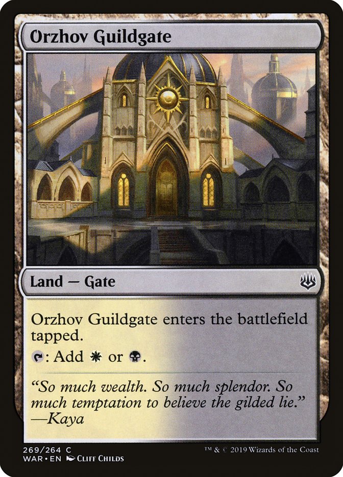 Orzhov Guildgate [War of the Spark] | Grognard Games