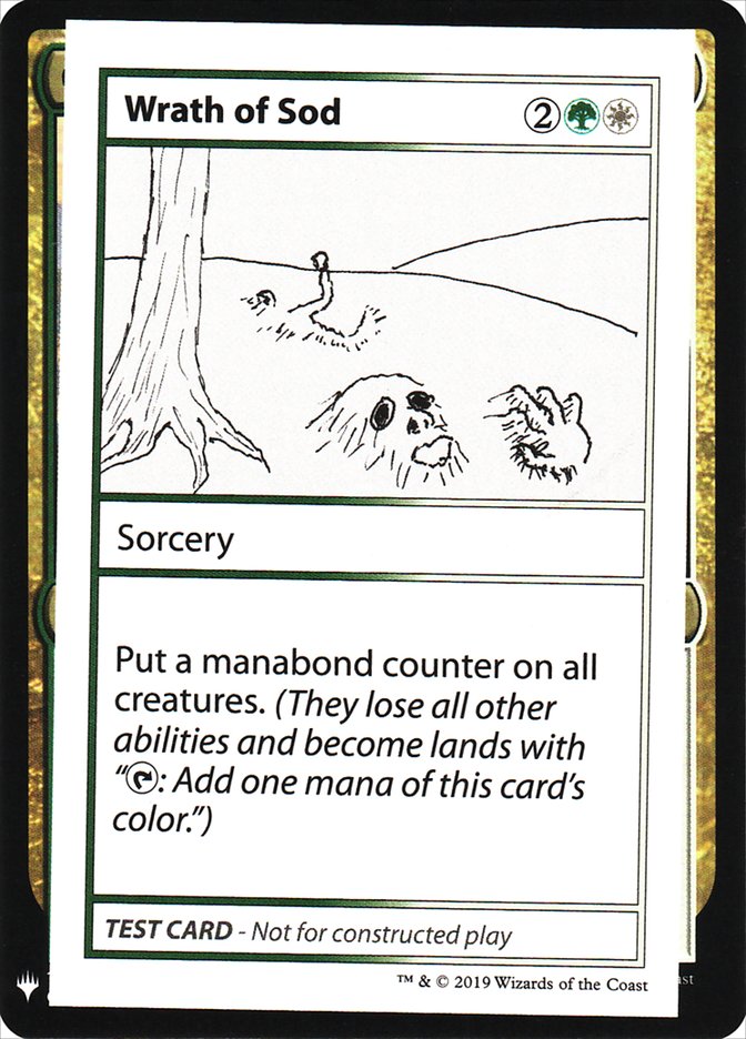 Wrath of Sod [Mystery Booster Playtest Cards] | Grognard Games