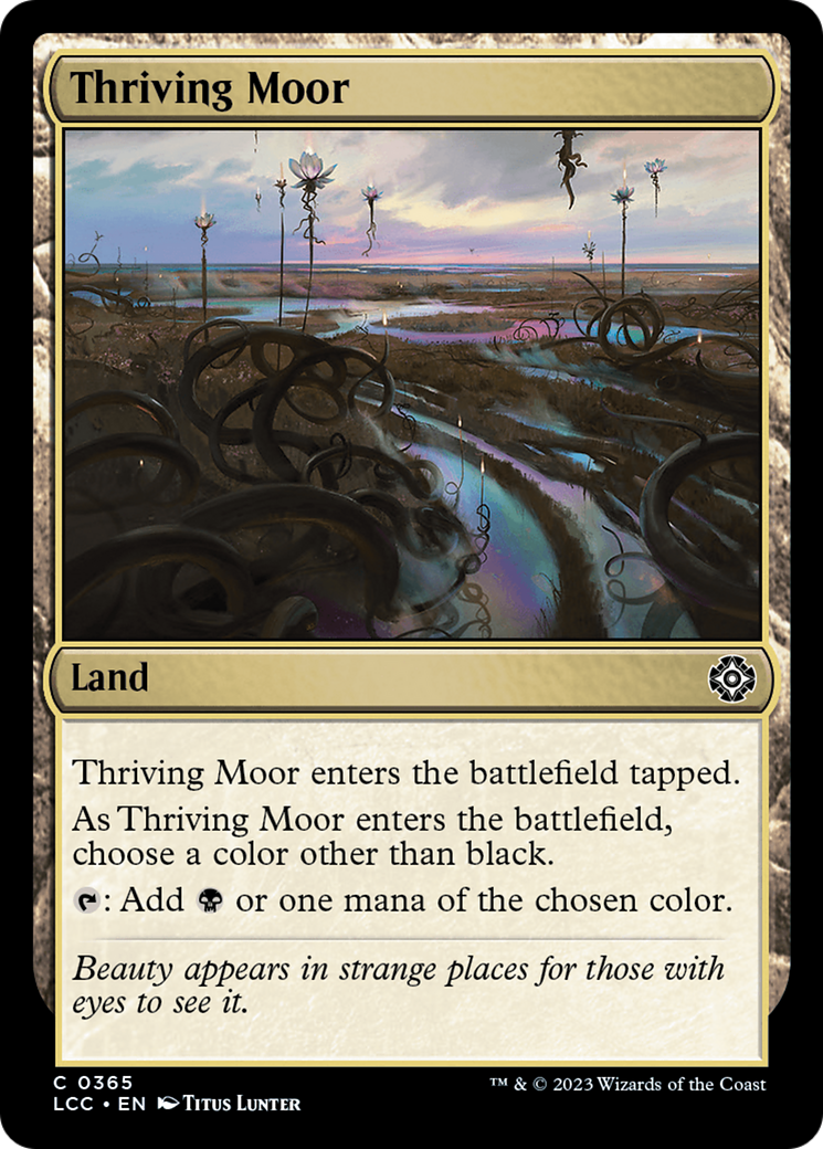 Thriving Moor [The Lost Caverns of Ixalan Commander] | Grognard Games