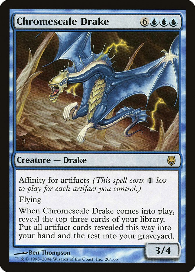 Chromescale Drake [Darksteel] | Grognard Games