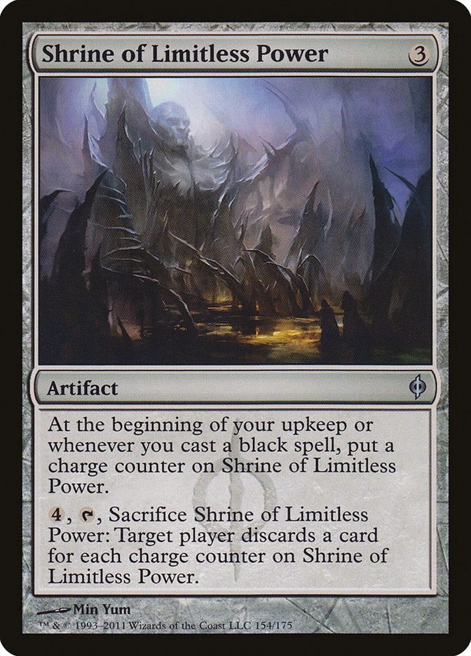 Shrine of Limitless Power [New Phyrexia] | Grognard Games