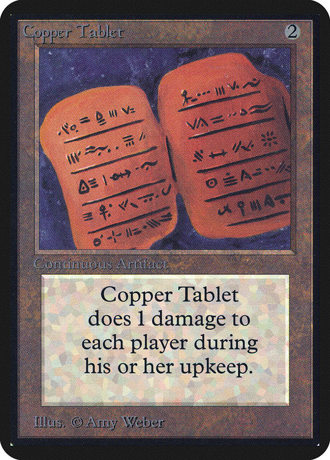 Copper Tablet [Limited Edition Alpha] | Grognard Games