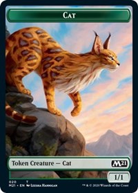 Cat (020) // Dog Double-sided Token [Core Set 2021 Tokens] | Grognard Games