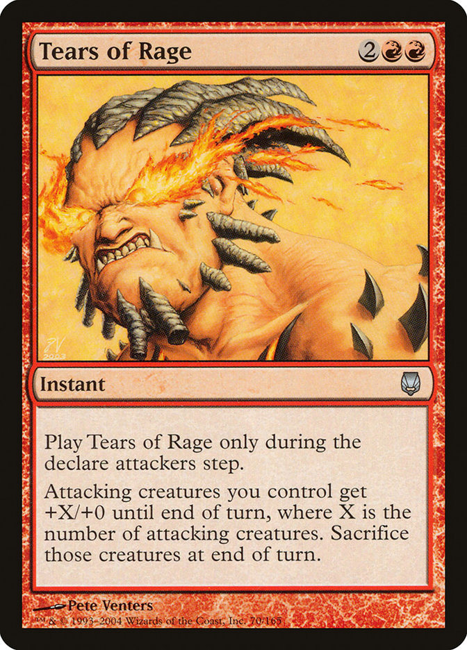 Tears of Rage [Darksteel] | Grognard Games