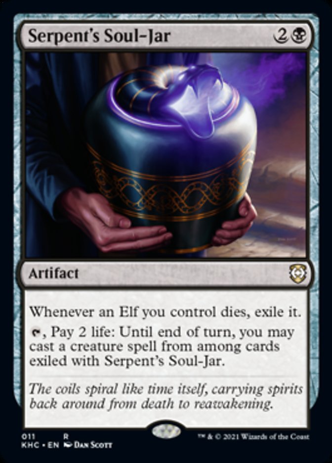 Serpent's Soul-Jar [Kaldheim Commander] | Grognard Games