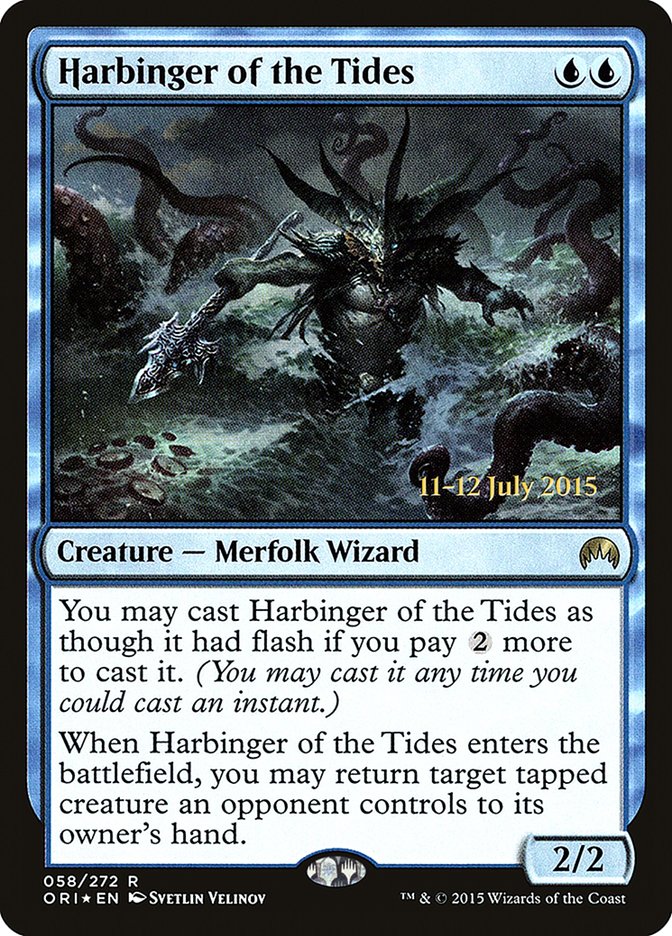 Harbinger of the Tides [Magic Origins Prerelease Promos] | Grognard Games