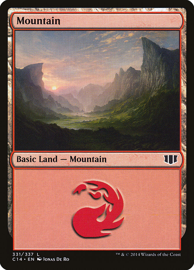 Mountain (331) [Commander 2014] | Grognard Games