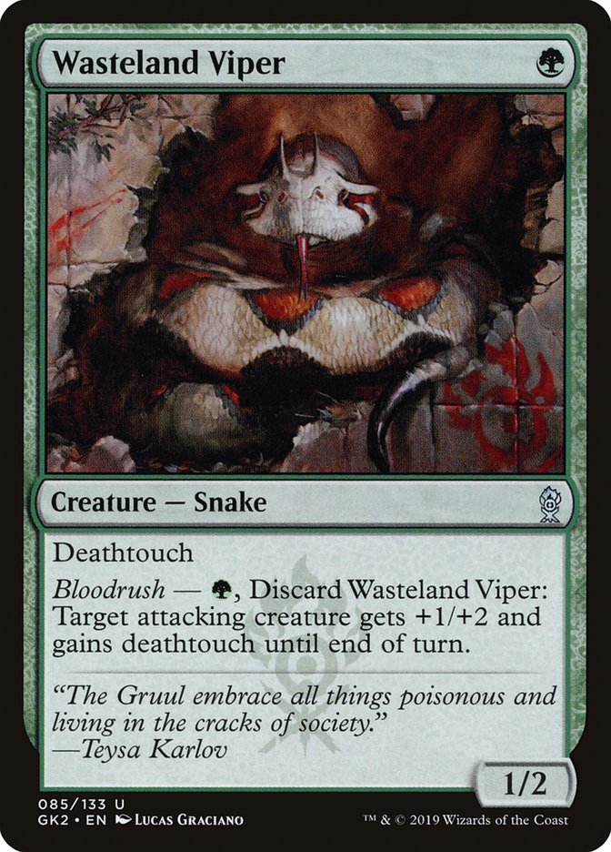 Wasteland Viper [Ravnica Allegiance Guild Kit] | Grognard Games