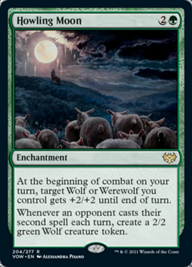 Howling Moon [Innistrad: Crimson Vow] | Grognard Games